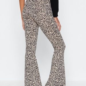 Cheetah Flare Pants